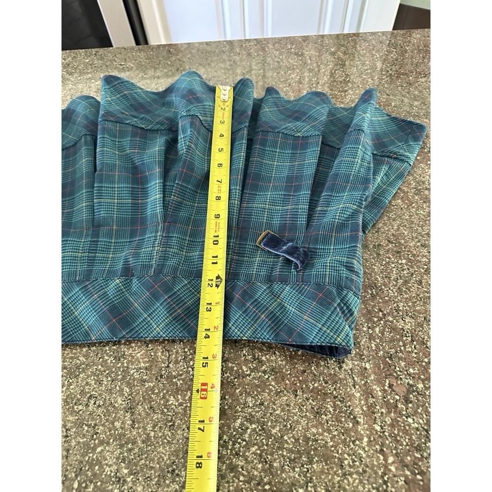 VTG Cherokee Plaid Skirt Size XL/ M Built in Shorts Goth Preppy Schoolgirl Y2K - Picture 8 of 11